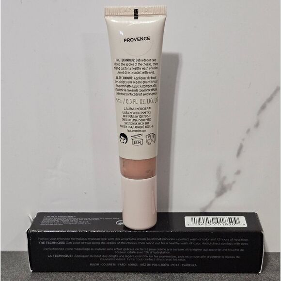 LAURA MERCIER Moisturizing Cream Blush in Provence Pale Pink Nude NEW - Picture 10 of 12